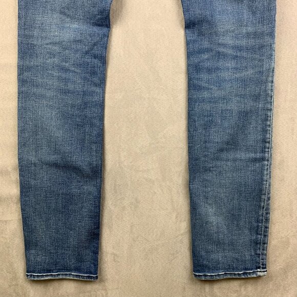 John Varvatos USA Mens Pants 30 Blue Jeans Wight Skinny Cotton Stretch 30x32 - Picture 14 of 14